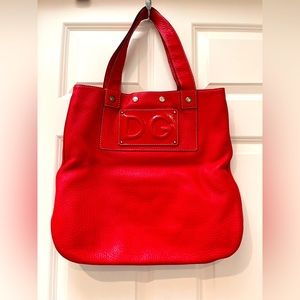 Dolce and Gabbana Red Tote